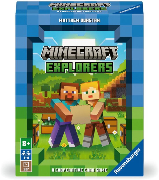 Ravensburger Minecraft Explorers - CoÃ¶peratief Kaartspel voor Kinderen