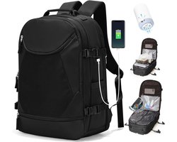 SZLX Vacuum Backpack Carry-on Luggage Women,Airbag Backpack With Vacuum System For Travel,Ryanair Travel Ruscksack Cabin Size With Pump Waterproof Men Vacuum Suitcase