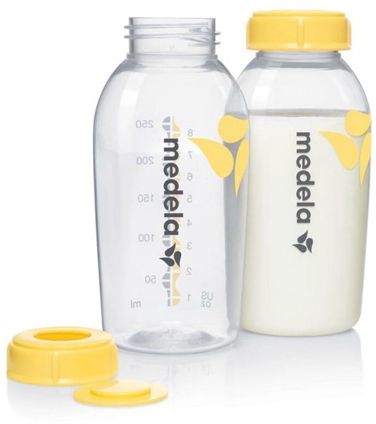 Medela Moedermelk Bewaarflesjes – BPA-vrij - Set van 2x 250 ml per fles