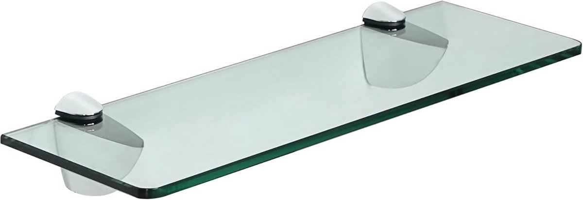 Glashouderset, verstelbare glasklemmen, plankhouder, glasplaathouder voor 6-8 mm dik glas, ideaal voor leuningen en trappen, chroomkleuren