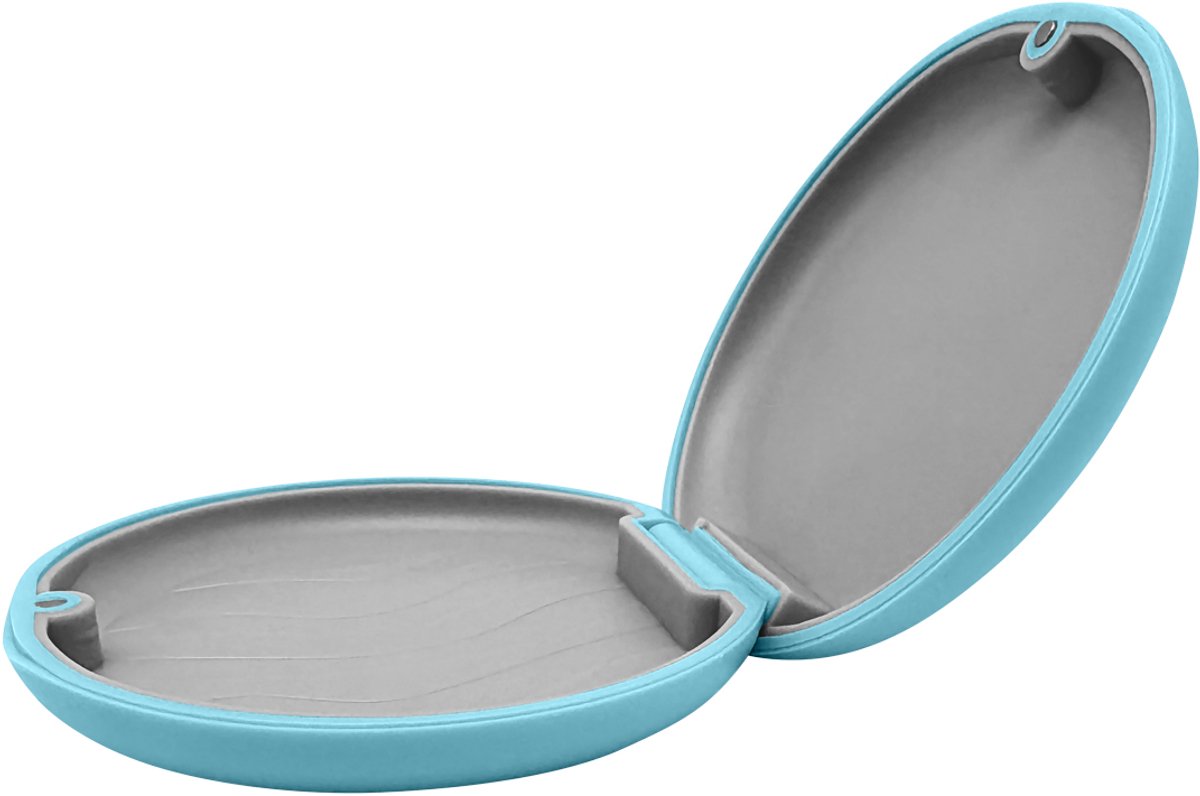Purepeak Kunstgebit Bakje - Gebitsbakje - Blauw - Gebittenbakje voor Prothese - Tandendoosje