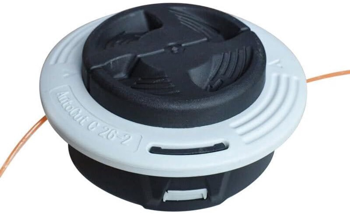 C26-2 dubbele maaikop geschikt voor Stihl FS55, FS55R, FS56, FS56RC, FS70, FS70R, FS85, FS90, FS90R, FS91, FS91R, FS94, FS94R, FS111R, FS120, FS130, FS131R, FS240 en FS250