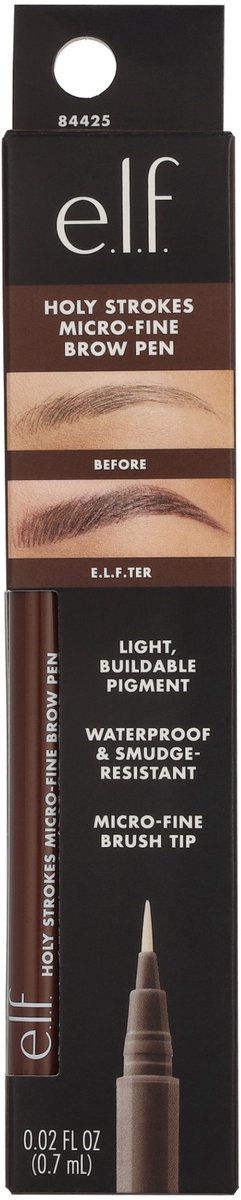 Elf Holy Strokes Micro-Fine Brow Pen 0.7 ml - Dark Brown