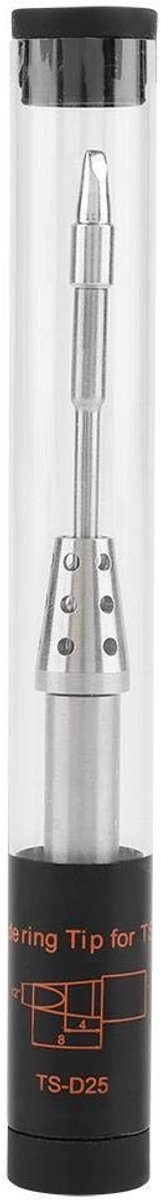 aladdien - Soldering Iron Tips - Vervangtips - Snelle opwarming - Compact - Hoge temperatuur - Geschikt voor solderen - Inclusief componenten