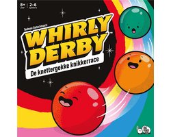 Whirly Derby – Strategisch knikkerspel | Spannend familiespel voor tactiek & actie