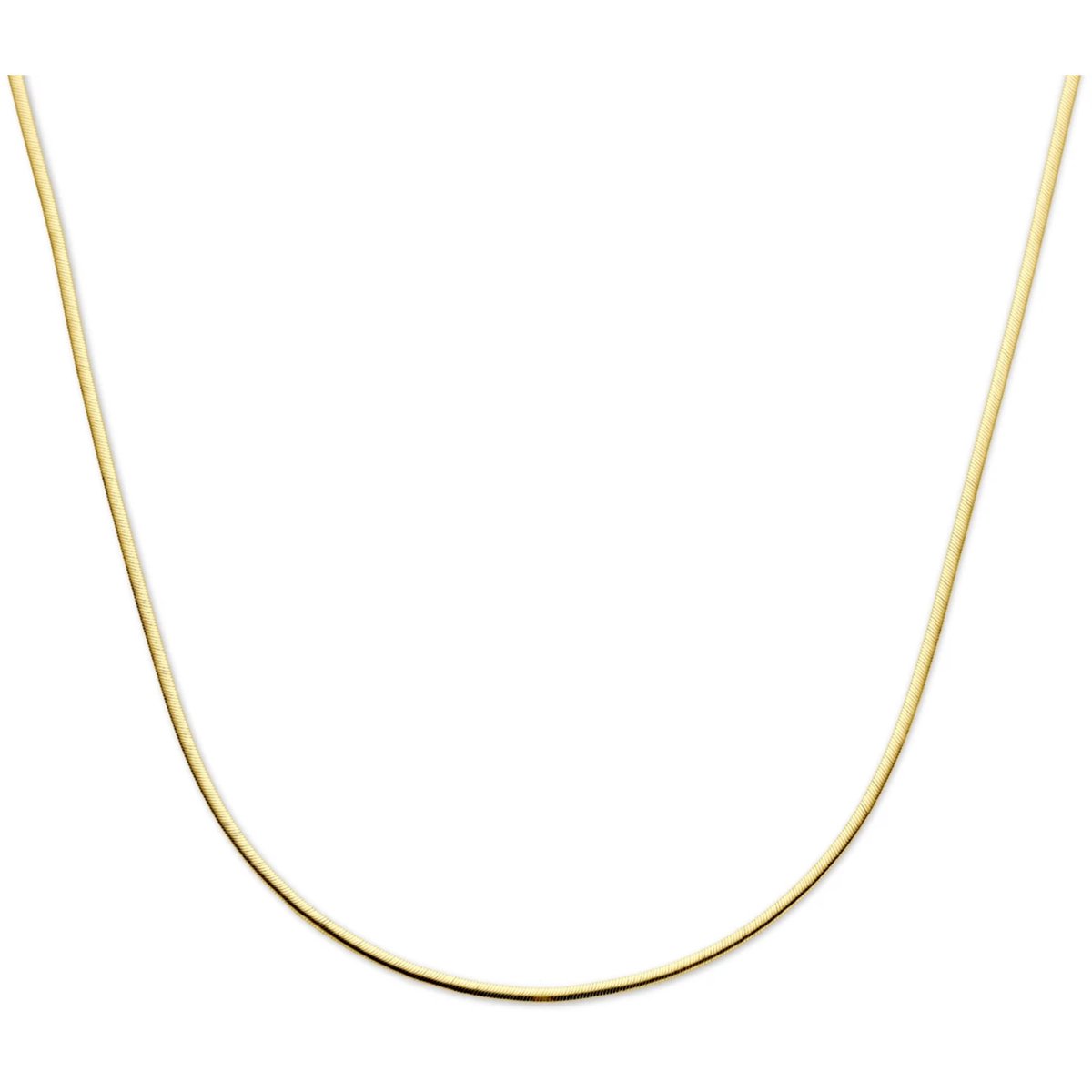 Collier gourmette 2,2 mm 40 + 4 cm 3 micron