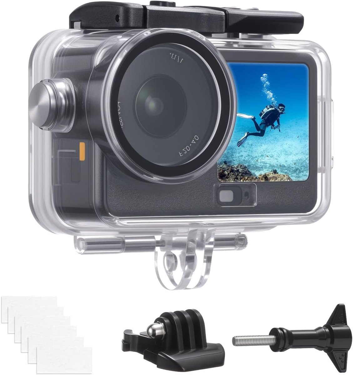 Waterdicht Slangend Geval voor DJI Osmo Action 6 - Onderwater Bescherming, Duurzaam, Schokbestendig