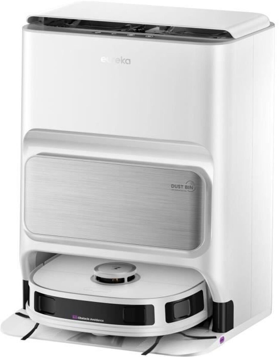 Eureka J12 white - Robotstofzuiger met dweilfunctie - Lidar - afbeelding 3