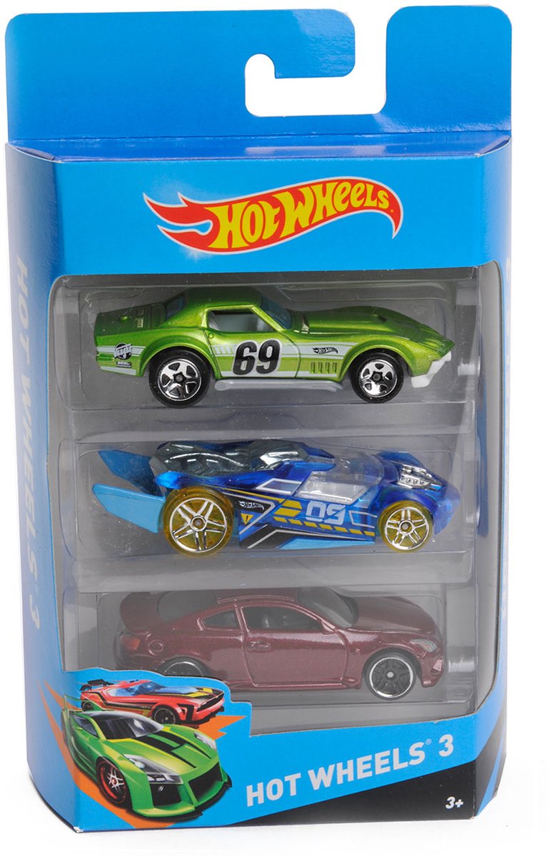 Hot Wheels Diecast 3 pak autoset — afbeelding 8