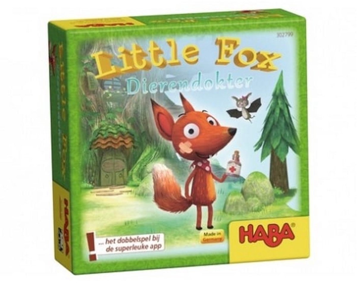 Haba Little Fox Dierendokter - Dobbelspel voor kinderen vanaf 4 jaar — afbeelding 2