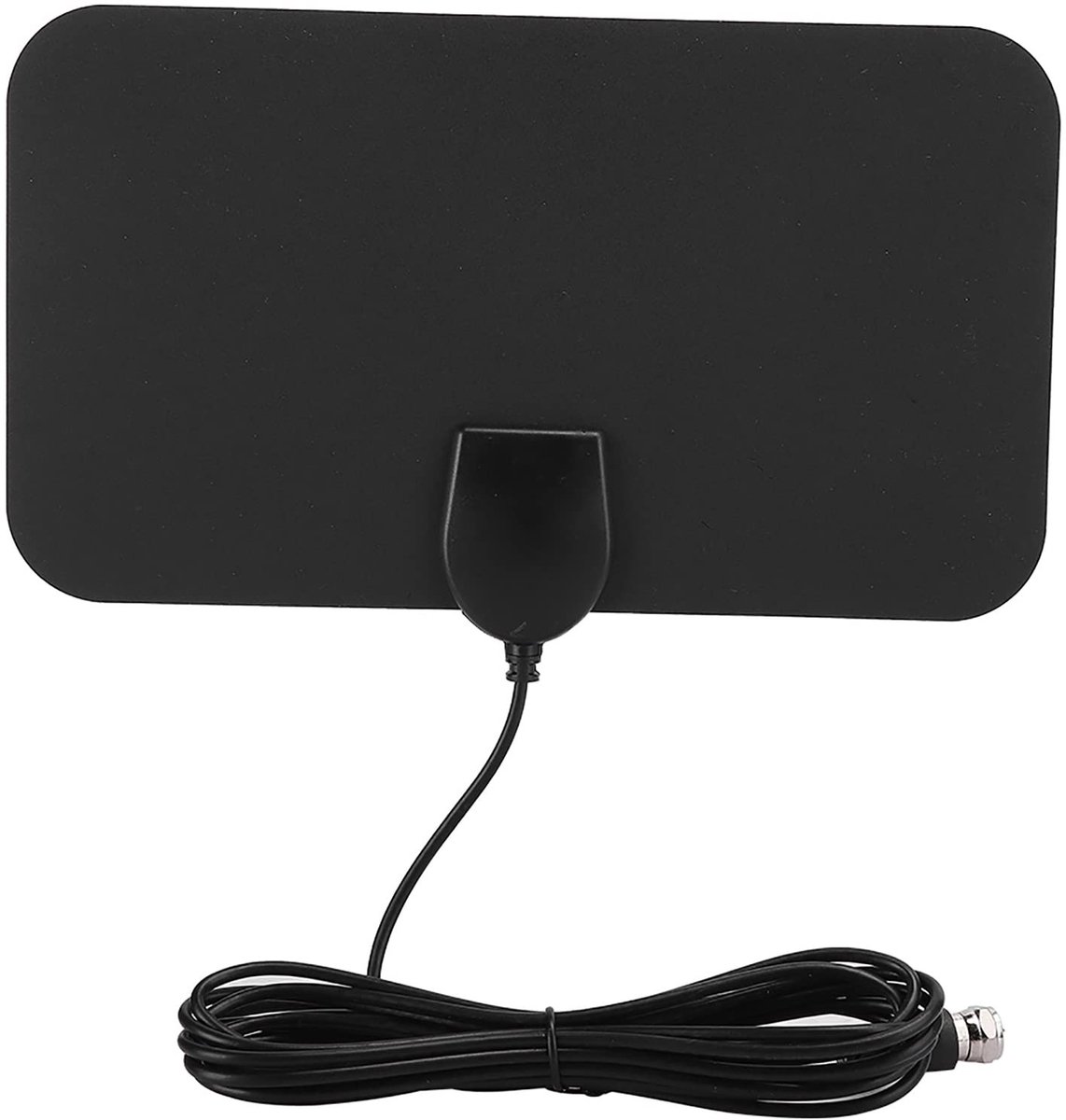 Allecto - HDTV-antenne - 4K Ondersteuning - Draagbaar en Compact - 80 Mijl Bereik - Ontvang alle Kanalen - Geschikt voor Thuisgebruik - Zwart