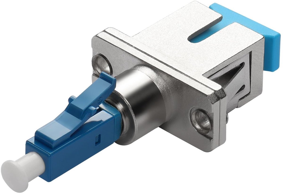 QIANRENON LC/UPC naar SC/UPC Hybrid Fiber Adapter - SM 9/125μm