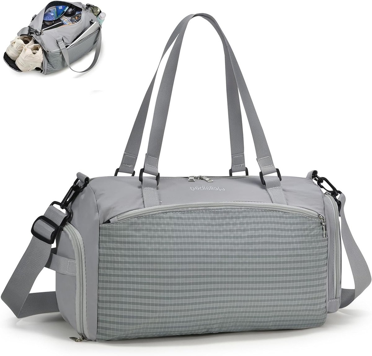 Reisbagage Handbagage 40x30x15 Geschikt voor KLM en British Airways Sporttas met Schoen- en Vochtcompartiment Weekendtas voor Mannen en Vrouwen 20L Fitness Tas Waterdicht Lichtgewicht Reisbagage