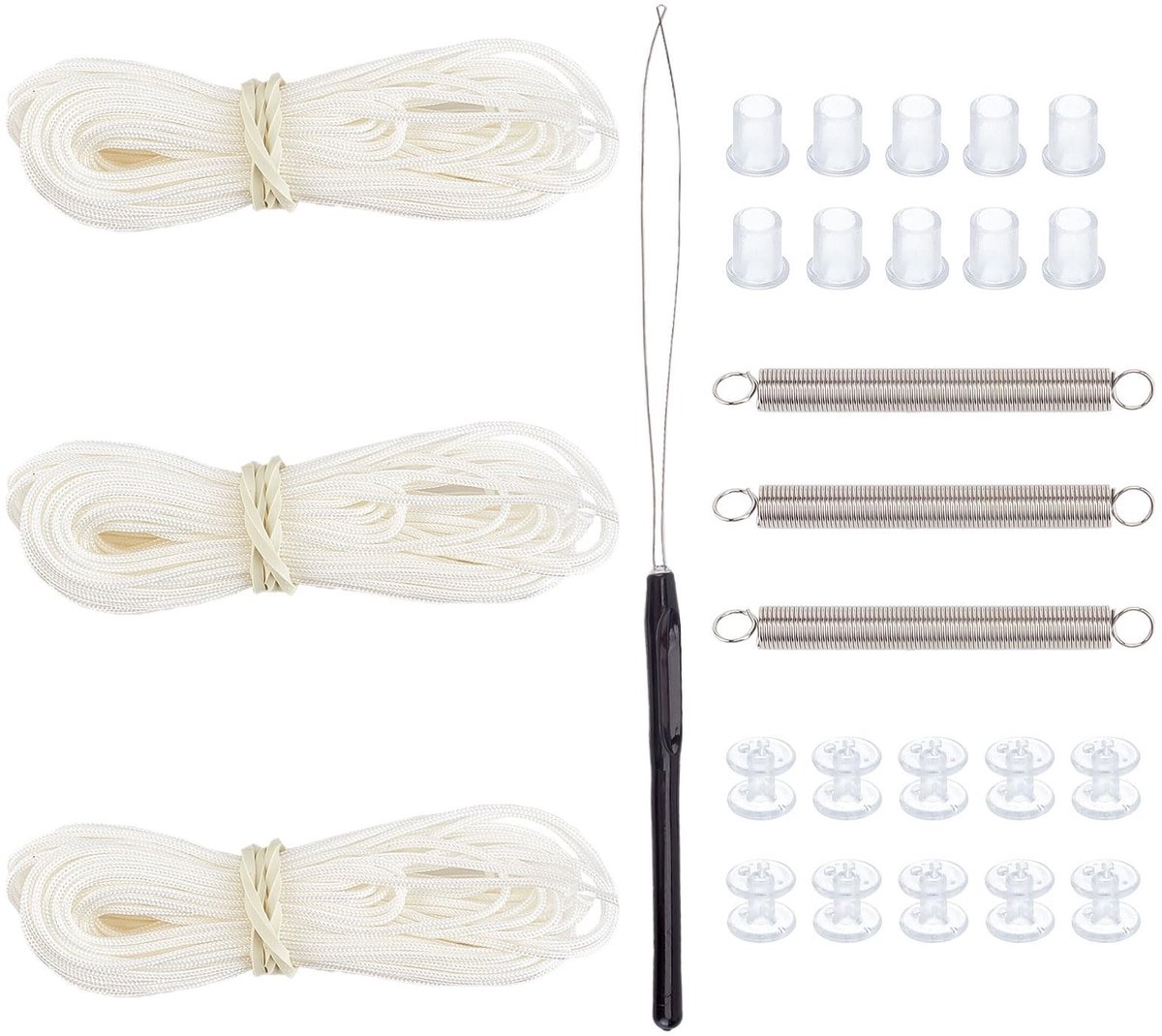 Allecto - RV Reparatiekit - Vervangingsset voor Raambekleding - Inclusief Tentaccessoires - Geschikt voor Diverse Campers - Gemakkelijk te Gebruike...