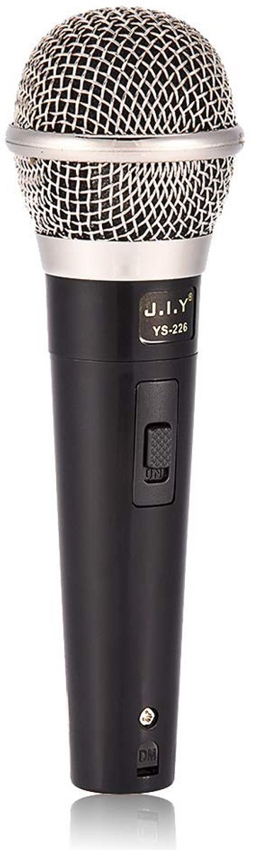 Shopcentral - Professionele Microfoon - Dynamisch - Hoogwaardige Geluidskwaliteit - Handheld - Karaoke Microfoon - Geschikt voor Optredens, Meetings