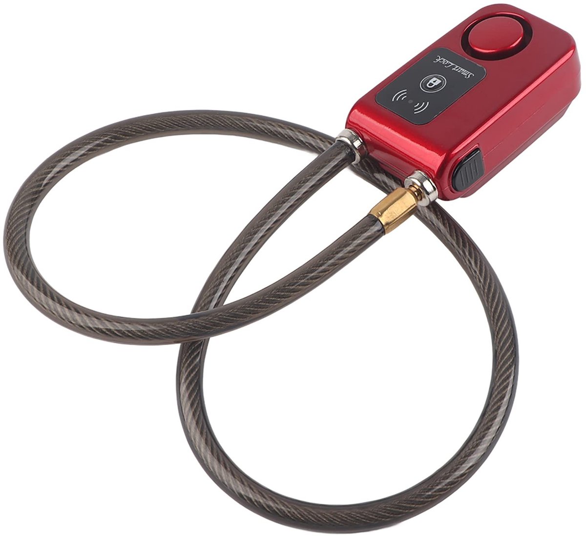 Allecto - Slimme Fietsslot - Bluetooth Beveiliging - 105 dB Alarm - Slimme App Controle - Veilig Fietsen - Geschikt voor Fietsen - Zwart