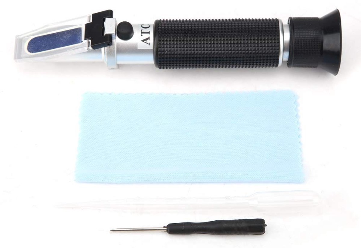 SolidChoice - Refractometer - Urine specifieke zwaartekracht - ATC functie - Voor huisdieren - Dierengezondheid - Nauwkeurige metingen - Geschikt voor
