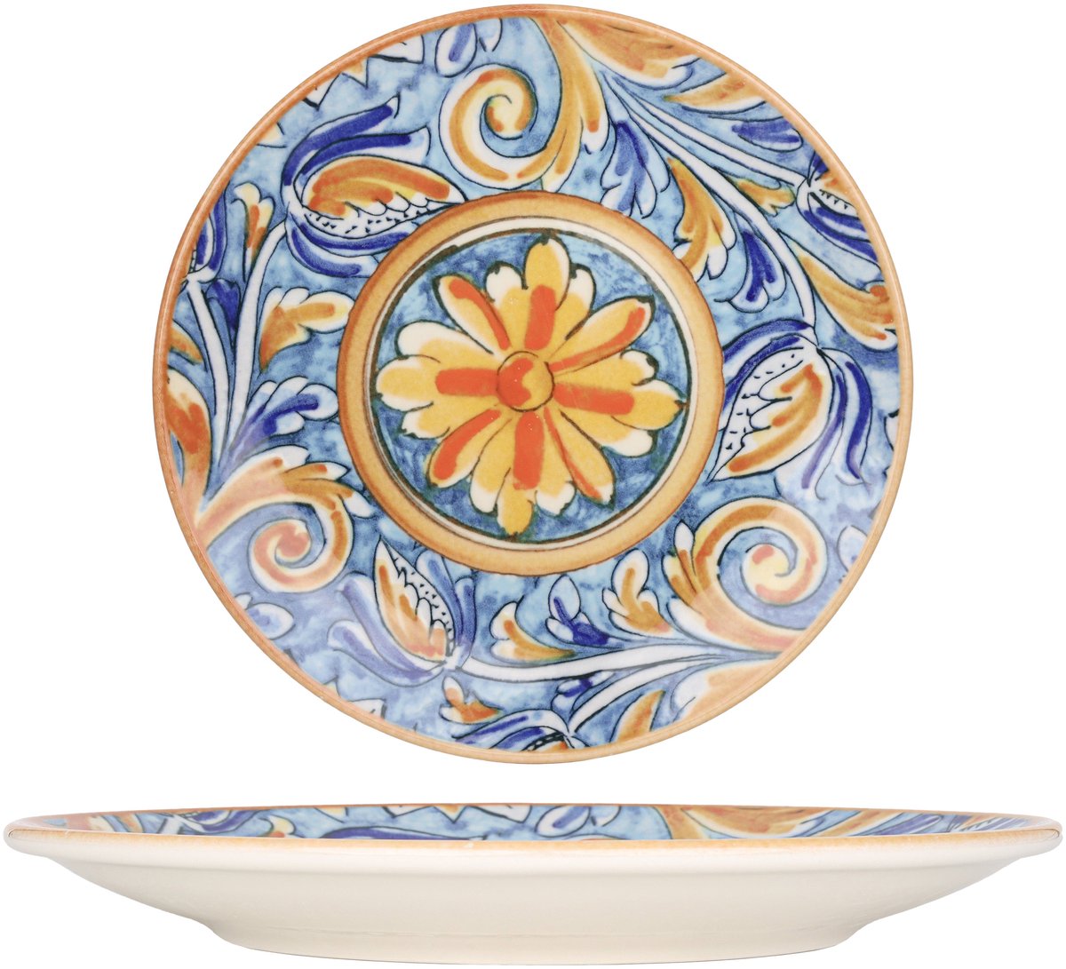 Kütahya Porselen Dinerbord - Strada - Porselein - 30 cm - set van 6