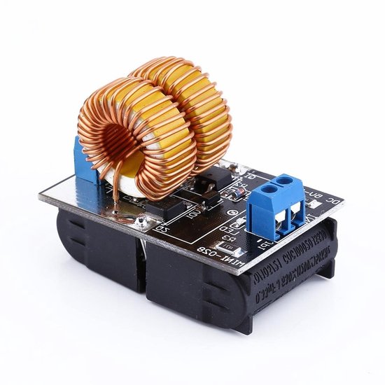 Inductieverwarmingsmodule met verwarmingselement, 5V-12V, voor efficiënte warmteproductie en toepassingen in elektronica van Merkloos — afbeelding 2