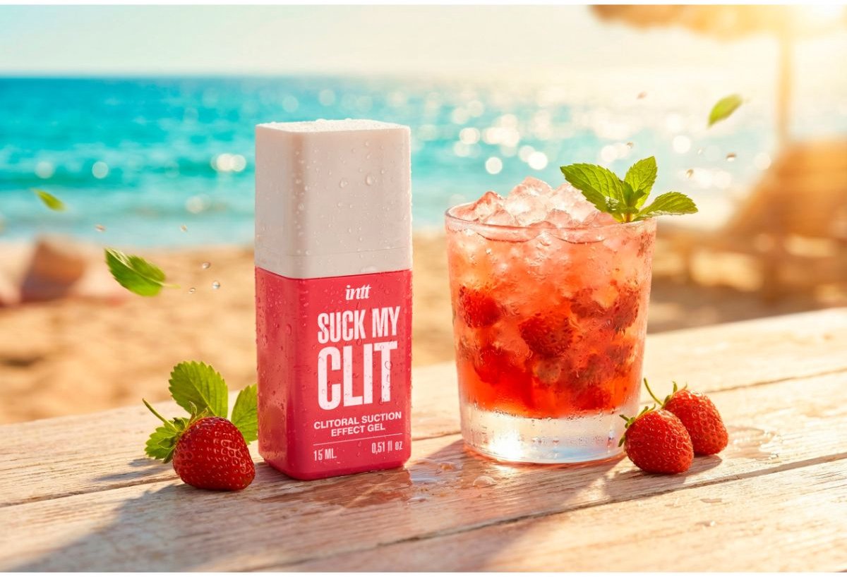 INTT - Suck My Clit Gel Wilde Aardbei - 15ml