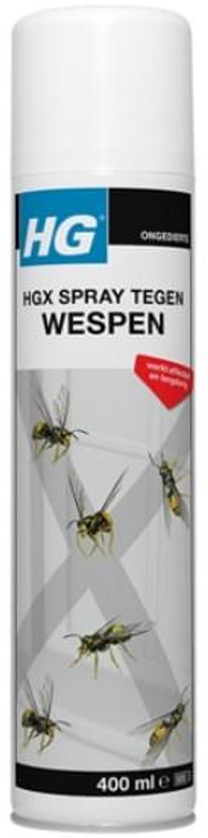 HG HGX spray tegen wespen - Krachtige Insecticide - Met gratis cheatsheet
