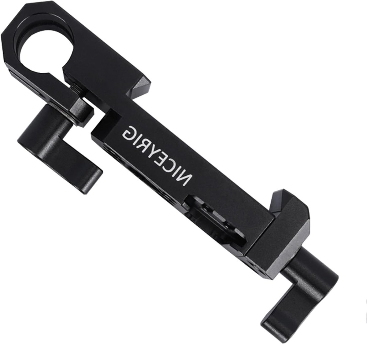 Quick Release Plate met 15mm Bar Clamp, Koude Schoen en 3/8-16" Bevestigingsgat voor Statief en Gimbals zoals DJI Ronin-S/RS2/RS3/RS4