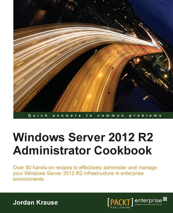 Windows Server 2012 R2 Administrator Cookbook - cover