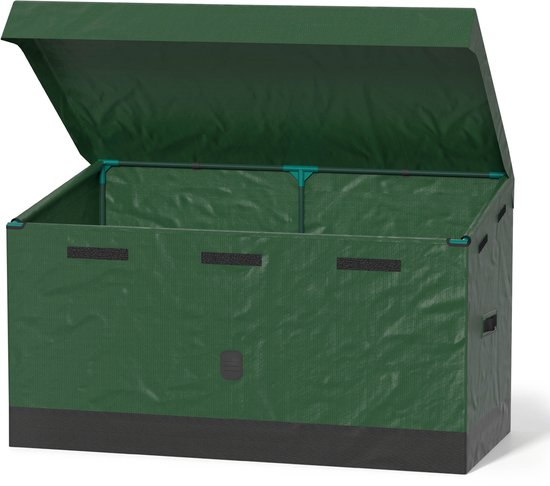 Opbergbox Tuin 530L – Waterdichte Buiten Opbergbox met Deksel – 123 × 62 × 74,5 cm – Tuinkussen Opbergbox UV-bestendig – Opbergkist Balkon Terras Garage