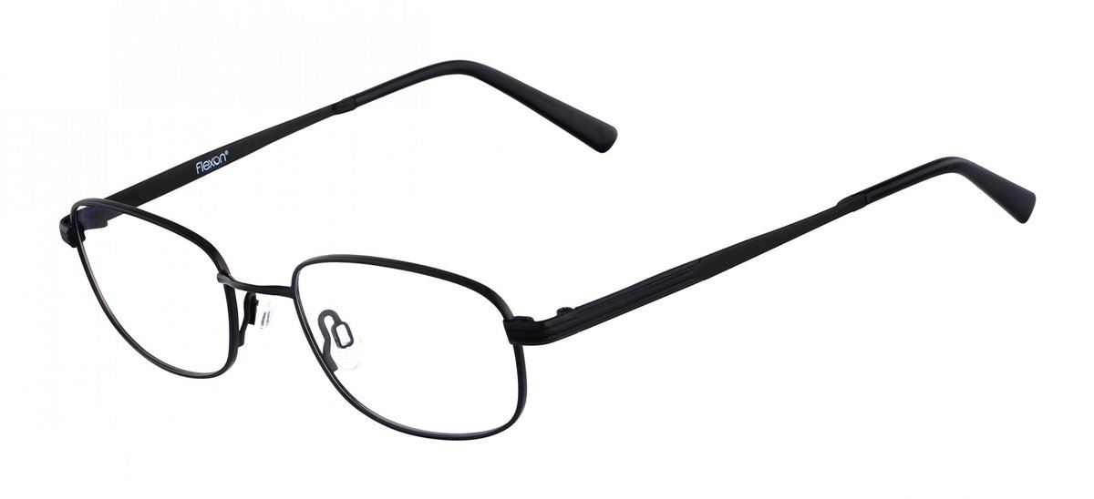 Flexon FLEXON CLARK 600 (001) black chrome 50/19/140 MAN Brilmonturen