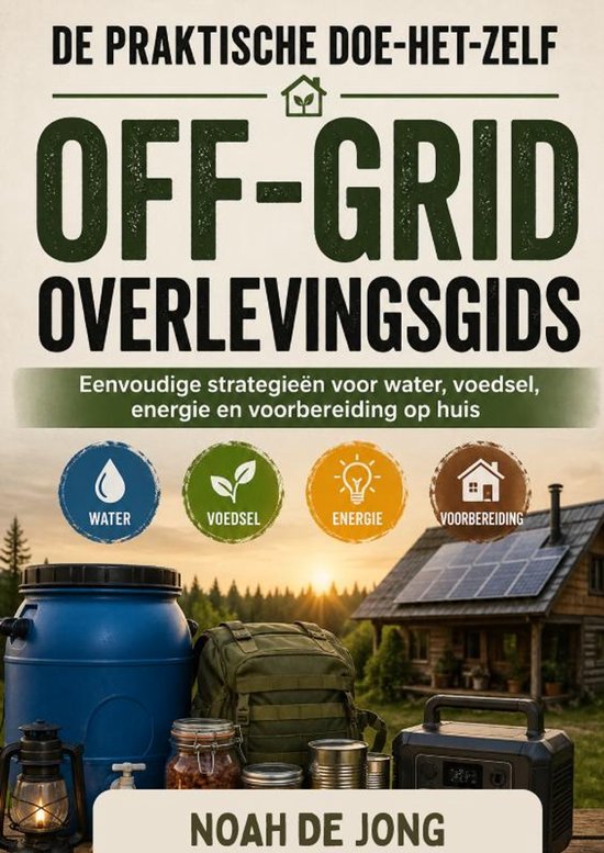 DE PRAKTISCHE DOE-HET-ZELF OFF-GRID OVERLEVINGSGIDS - cover