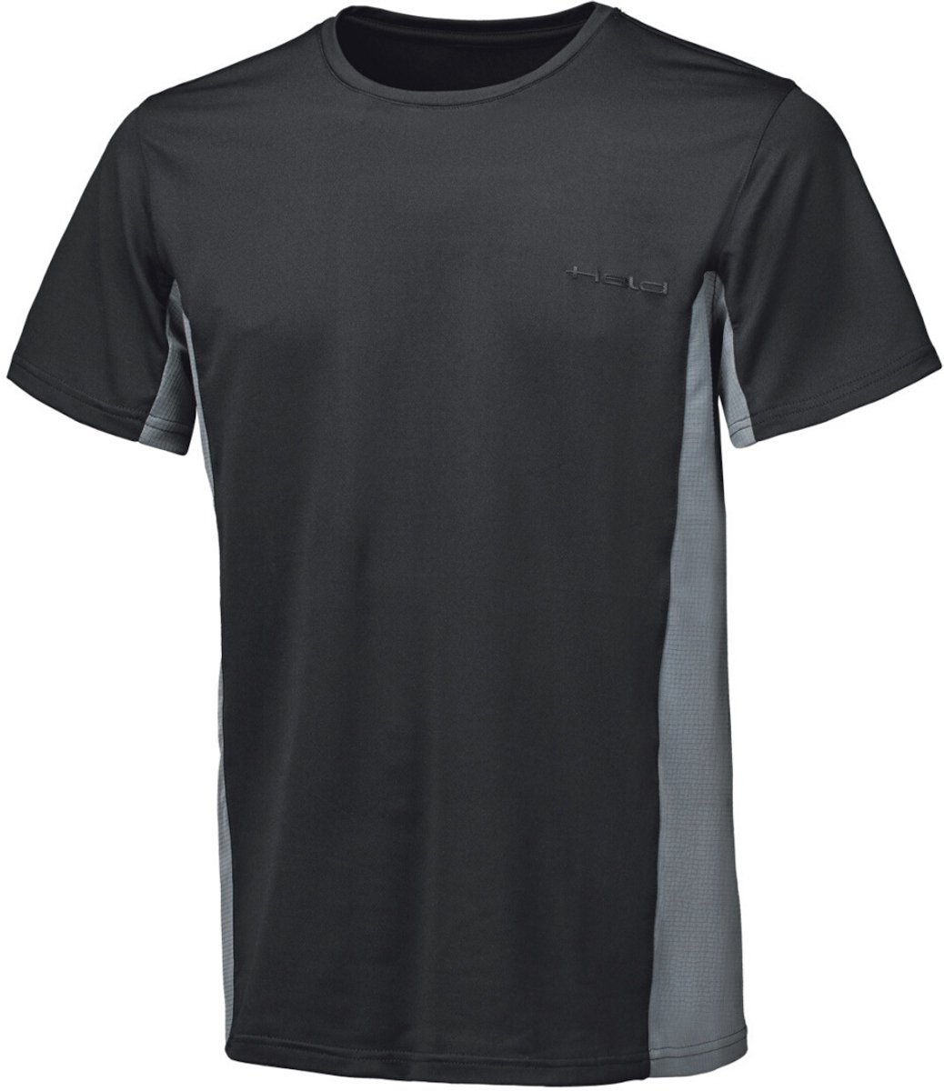 Held Cool Layer Zwart Grijs Short Sleeve Shirt - Shirts