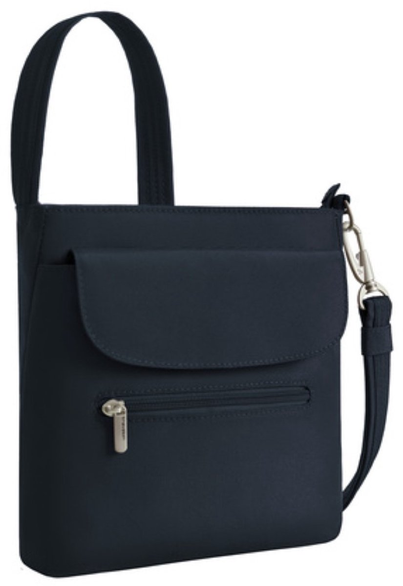Travelon Classic Anti-diefstal Mini Schoudertas - Donkerblauw