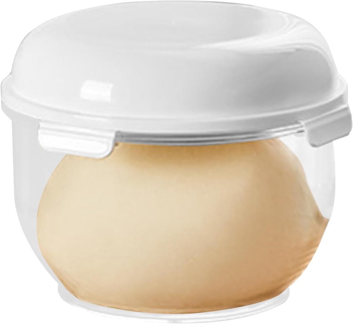 Deeg Container - Bak Gisting Box - Brood Bakken - Luchtdichte Deksel - 3 Liter Inhoud - Transparant