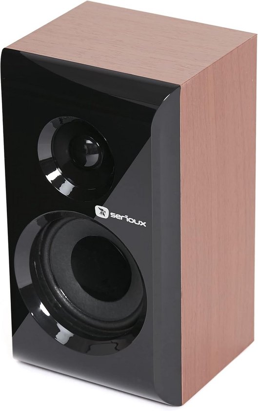 5.1 Home Cinema Surround Sound Systeem 140W RMS Rode Afwerking — afbeelding 4