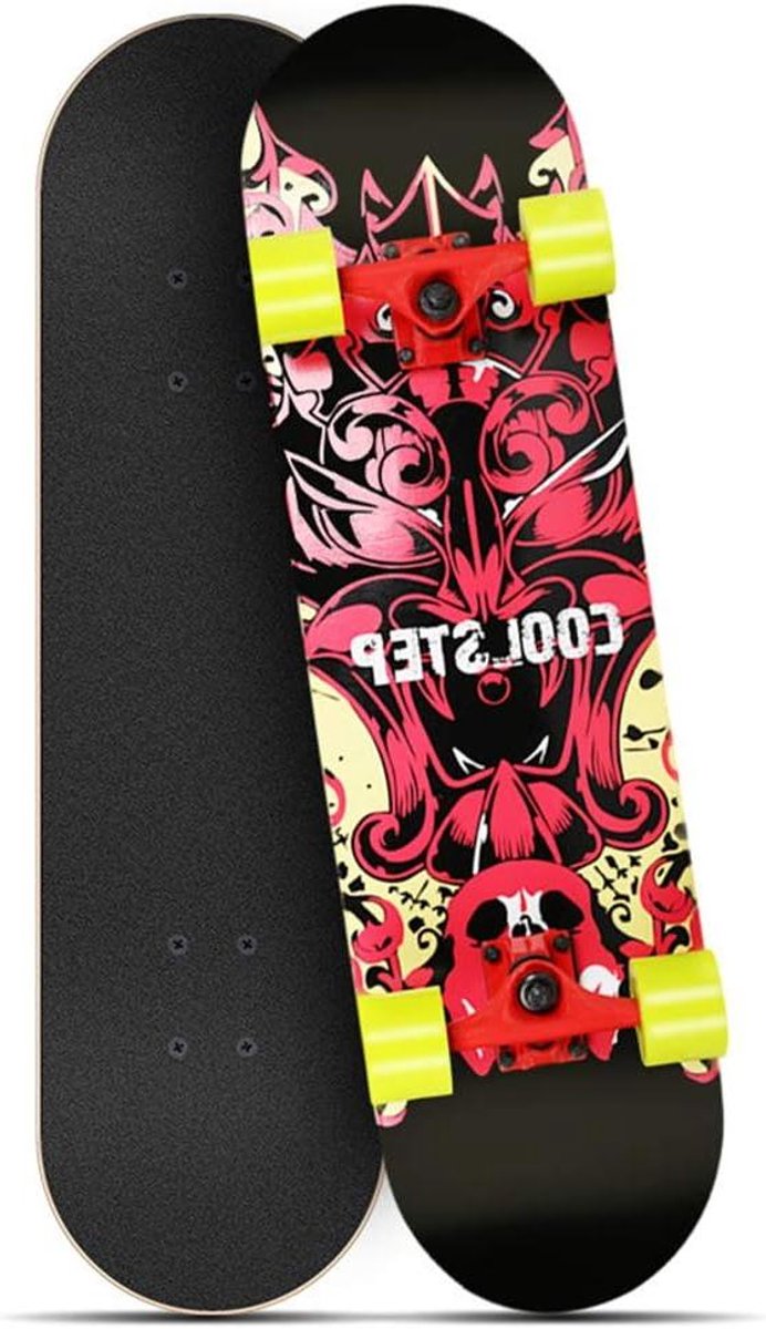 Skateboard Cruiser Trick Stunts en Tricks Dubbel Kick Dek 31 x 8 inch I