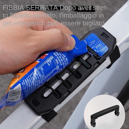 Gelhouder Fiets - Outdoor Accessoire - Tijdens het Rijden - Lekvrije PP5 Houder - 129 cm - Zwart — afbeelding 3