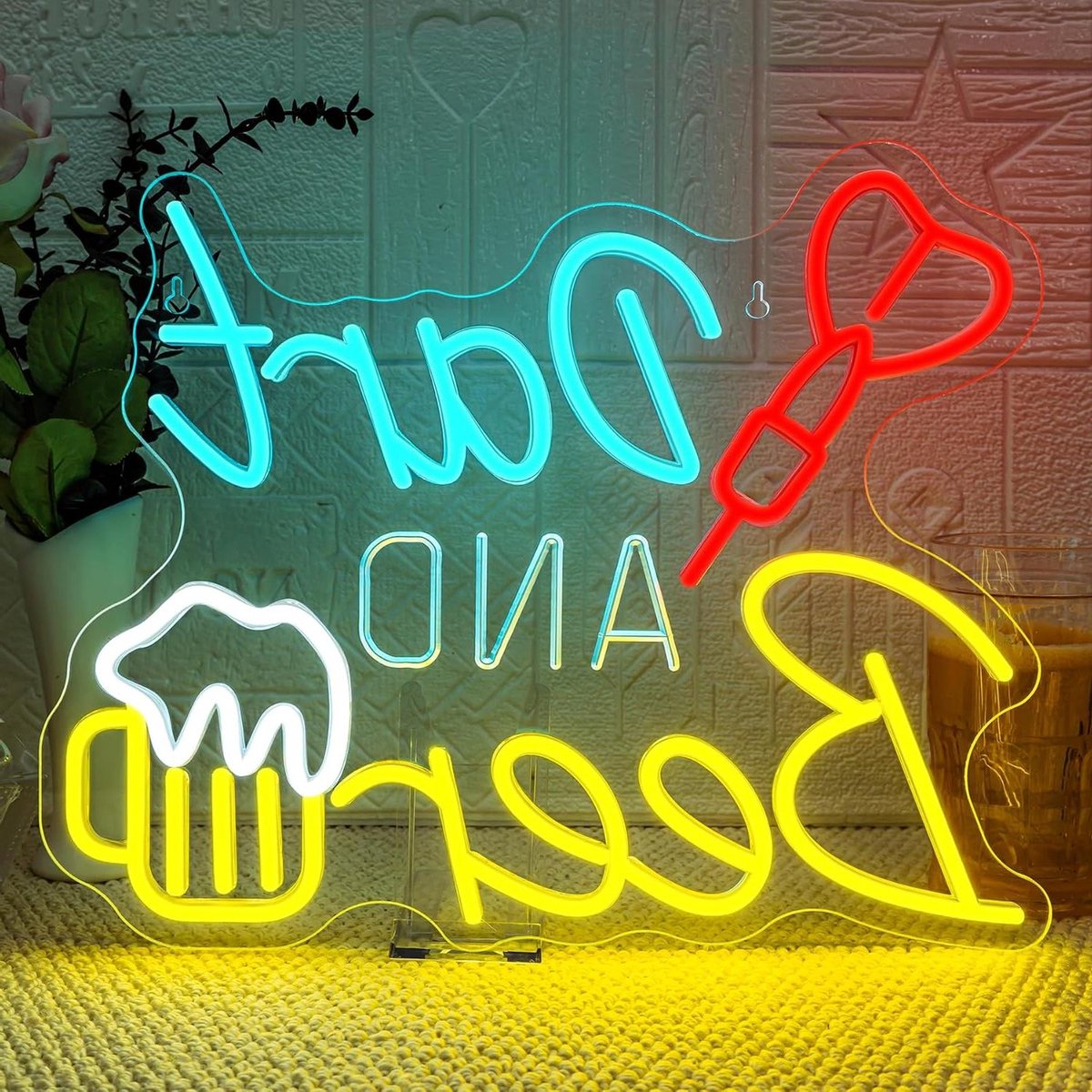 Led Lichtbord - Neon Decoratie - Bar Verlichting - Moderne Stijl - Wandmontage - Multicolor