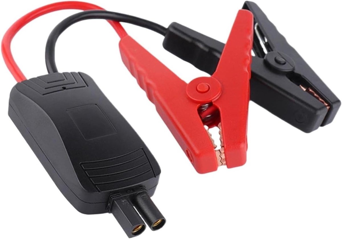 Startkabel Klemmen - Accuklemmen Set - Auto Noodstart - Koperen Geleiding - 40 cm Lengte - Zwart