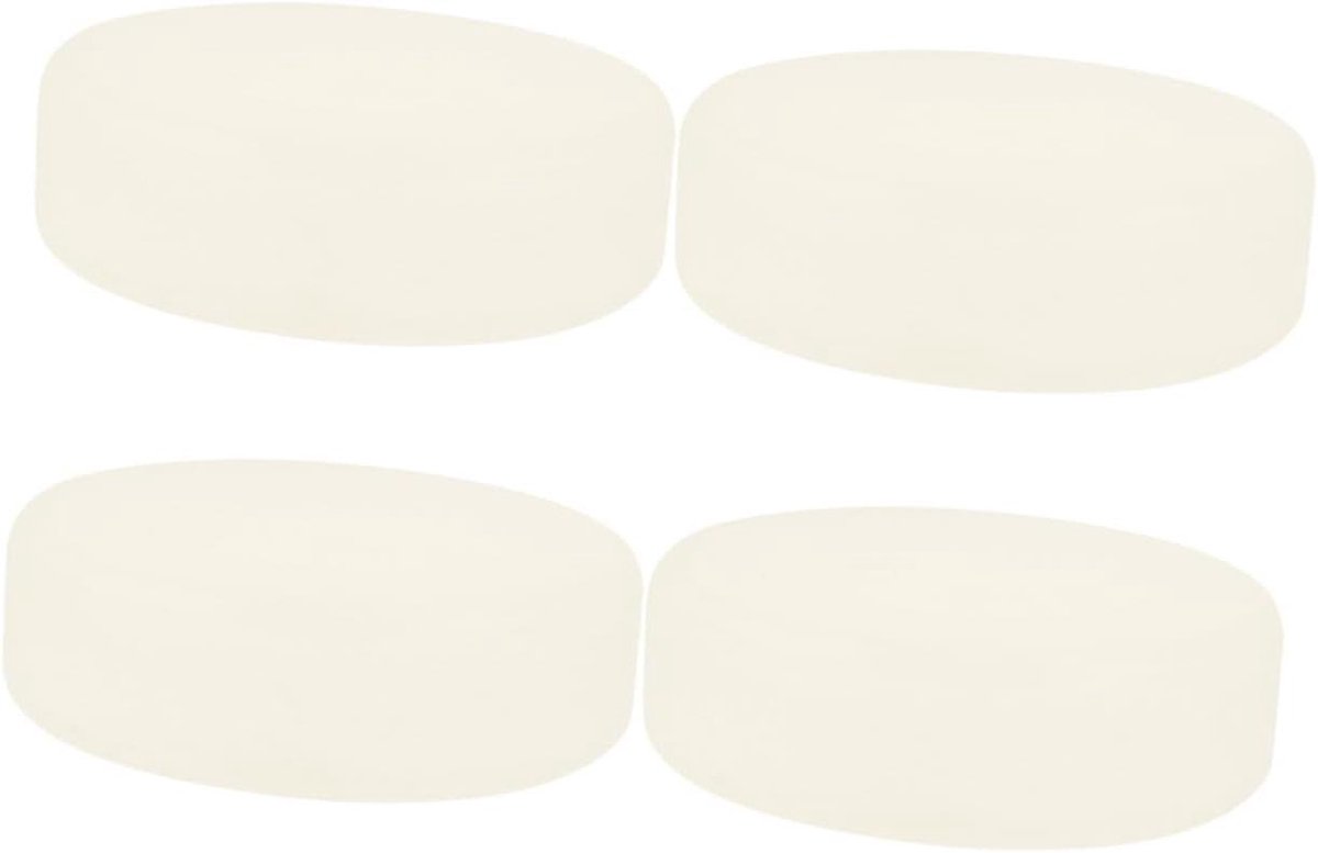 Ijshockey Pucks - Trainingsbenodigdheden - Sport Beoefenen - Voor Binnen En Buiten - 4 Stuks - Zwart