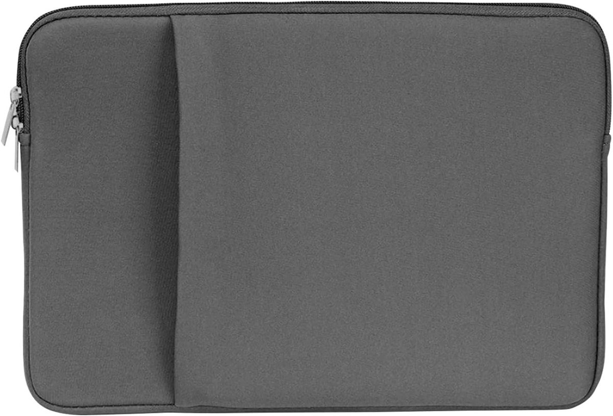 Laptophoes - Notebook Tas - Bescherming Apparaat - Ritssluiting Zakdesign - 13 inch - Zwart