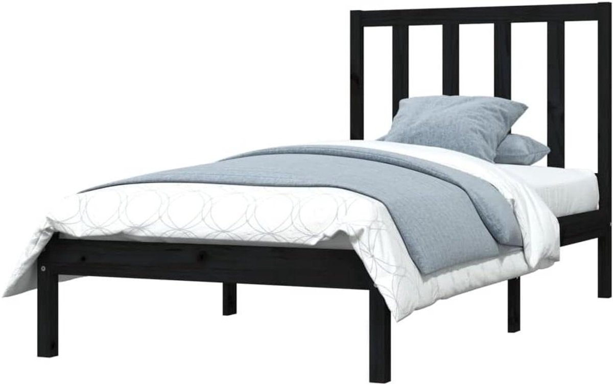 Houten Bedframe - Ledikant Grenenhout - Slaapkamer Inrichten - Massief Hout - 100x200 cm -