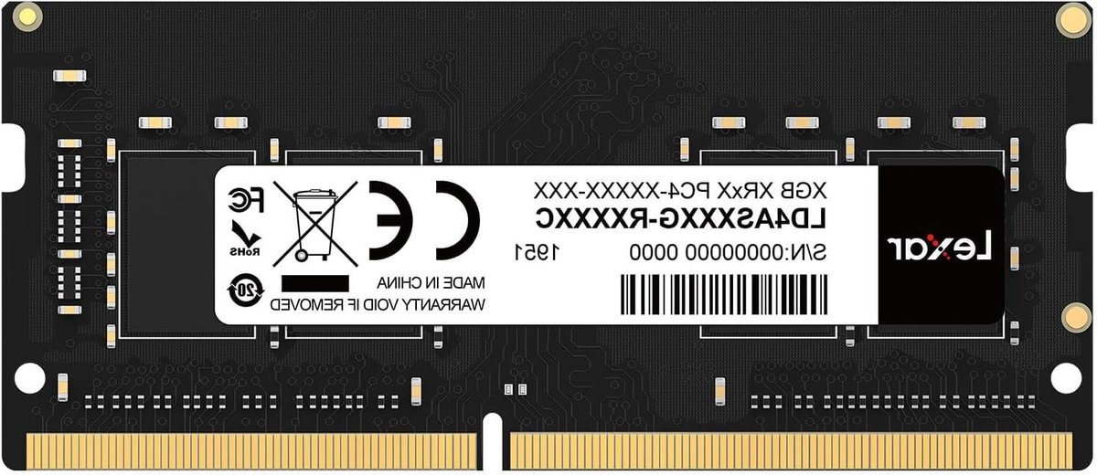 Laptop Geheugen - RAM Module - Prestaties Verbeteren - 3200MHz Snelheid - 8 GB - Zwart