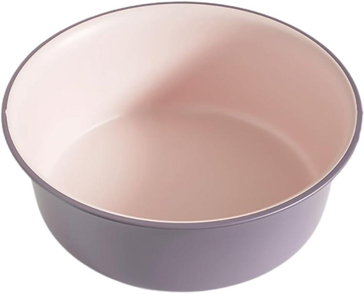 Plastic Wasbak - Voetenbad Bak - Voeten Ontspannen - Stevige Constructie - 34 cm - Roze