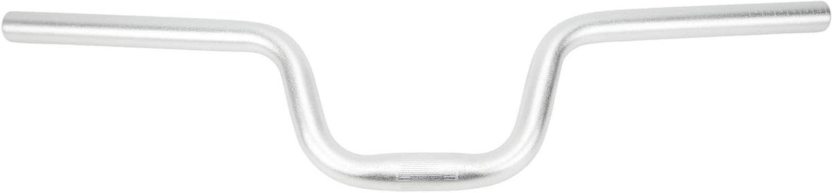 Fiets Stuur - Zilveren Stuur - Comfortabel Fietsen - Verstelbare Hoogte - 25.4 mm Diameter - Zilver
