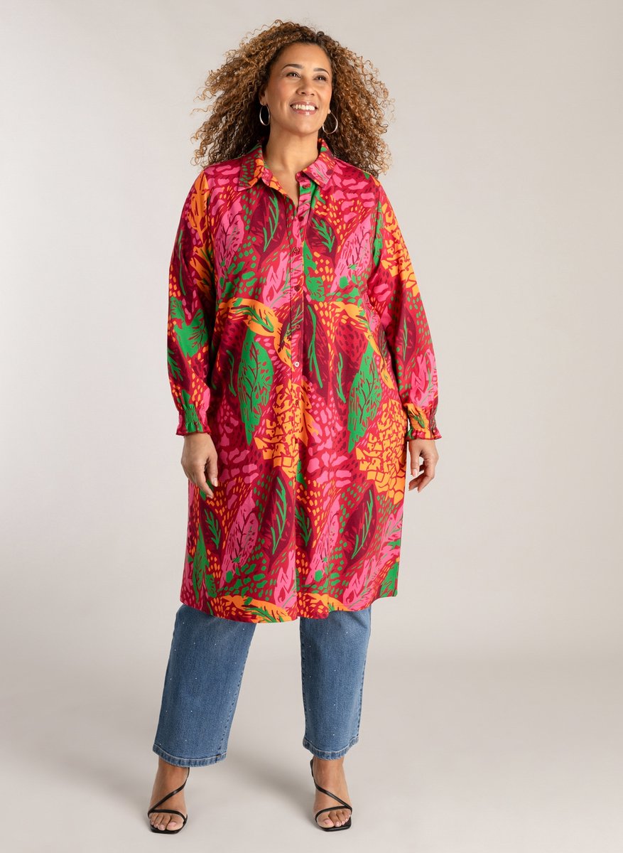 COLLETTA Nina One pieces - Red/ Multi color - maat 0(46)