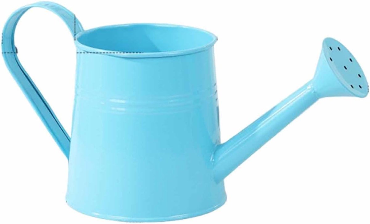 Metalen Gieter - Waterblik - Planten Water Geven - Lange Nauwe Tuit - Mini Formaat - Eff een Kleur