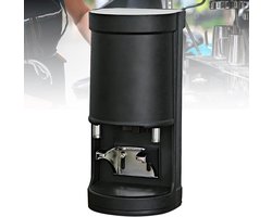 Elektrische Koffie Tamper - Espresso Tamper Automatische Tamper - Espresso Bereiden - Instelbare Drukinstellingen - 58mm - Zwart