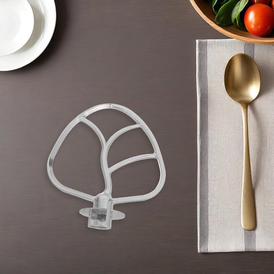Vervangende klopper - Garde opzetstuk - Bakken en koken - Roestvrijstalen constructie - 6 liter kom - Zilver — afbeelding 5