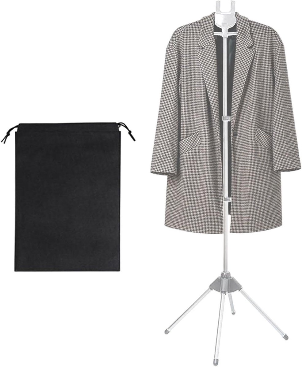 Stoomkapstok - Kledinghanger - Kleding Stomen - In hoogte verstelbaar - 160 cm hoog - Grijs