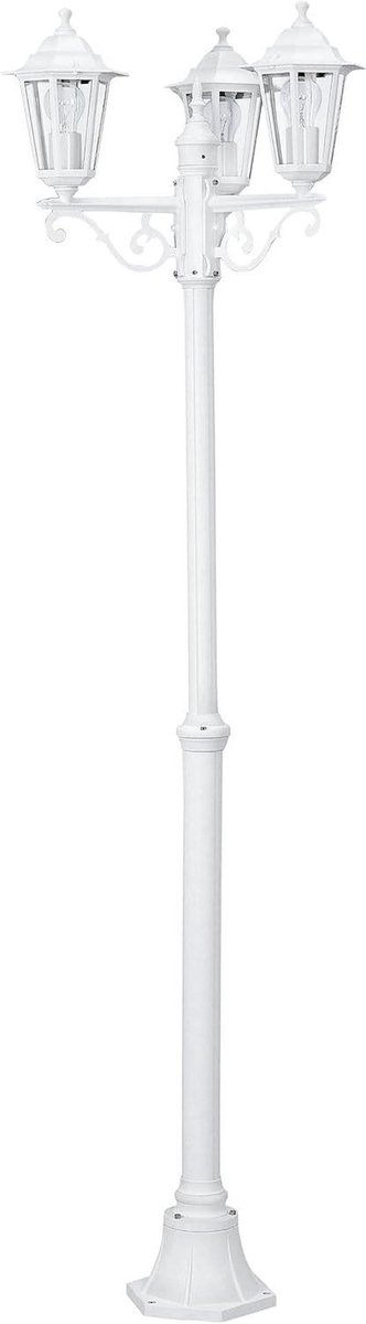 Sokkellamp - Buitenlamp Padverlichting - Oprit Verlichten - Gegoten Aluminium - 192 cm - Wit